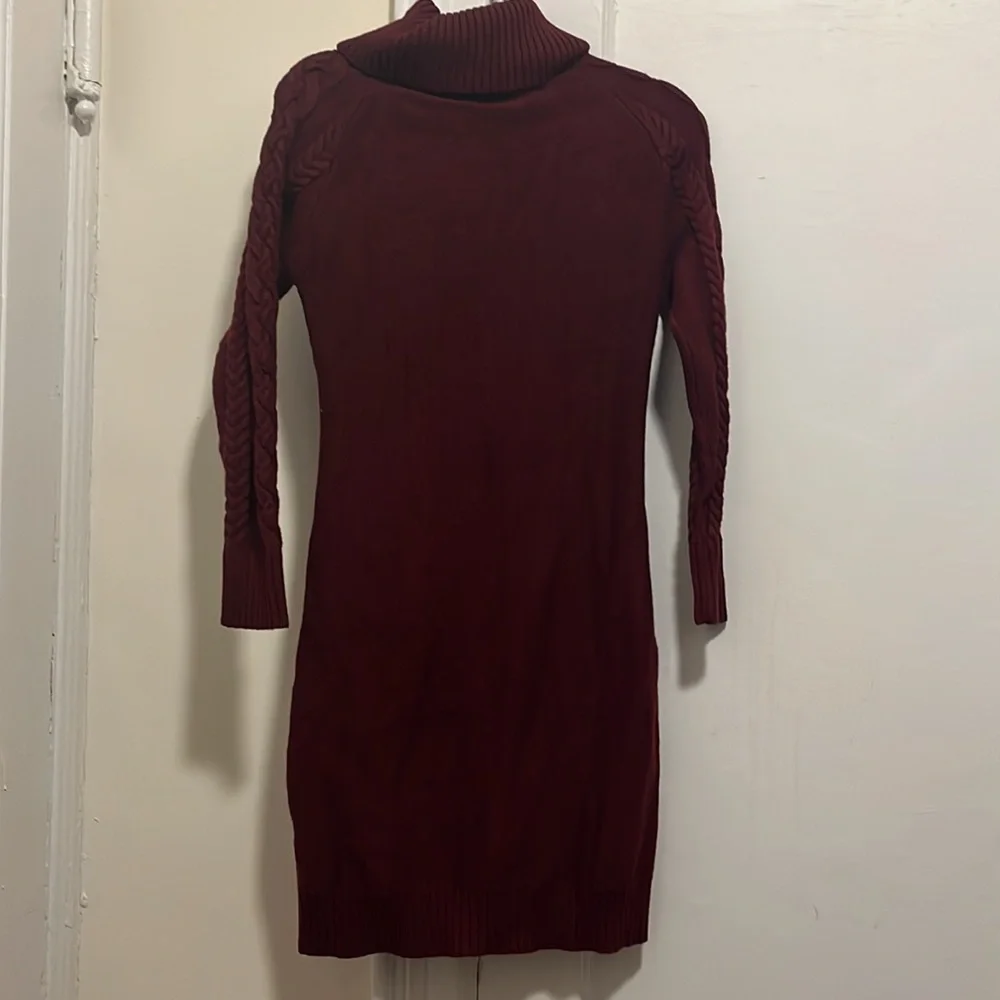 Blencot Burgundy size L sweater dress - Picture 4 of 5
